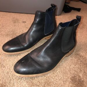 Mens black Chelsea boots